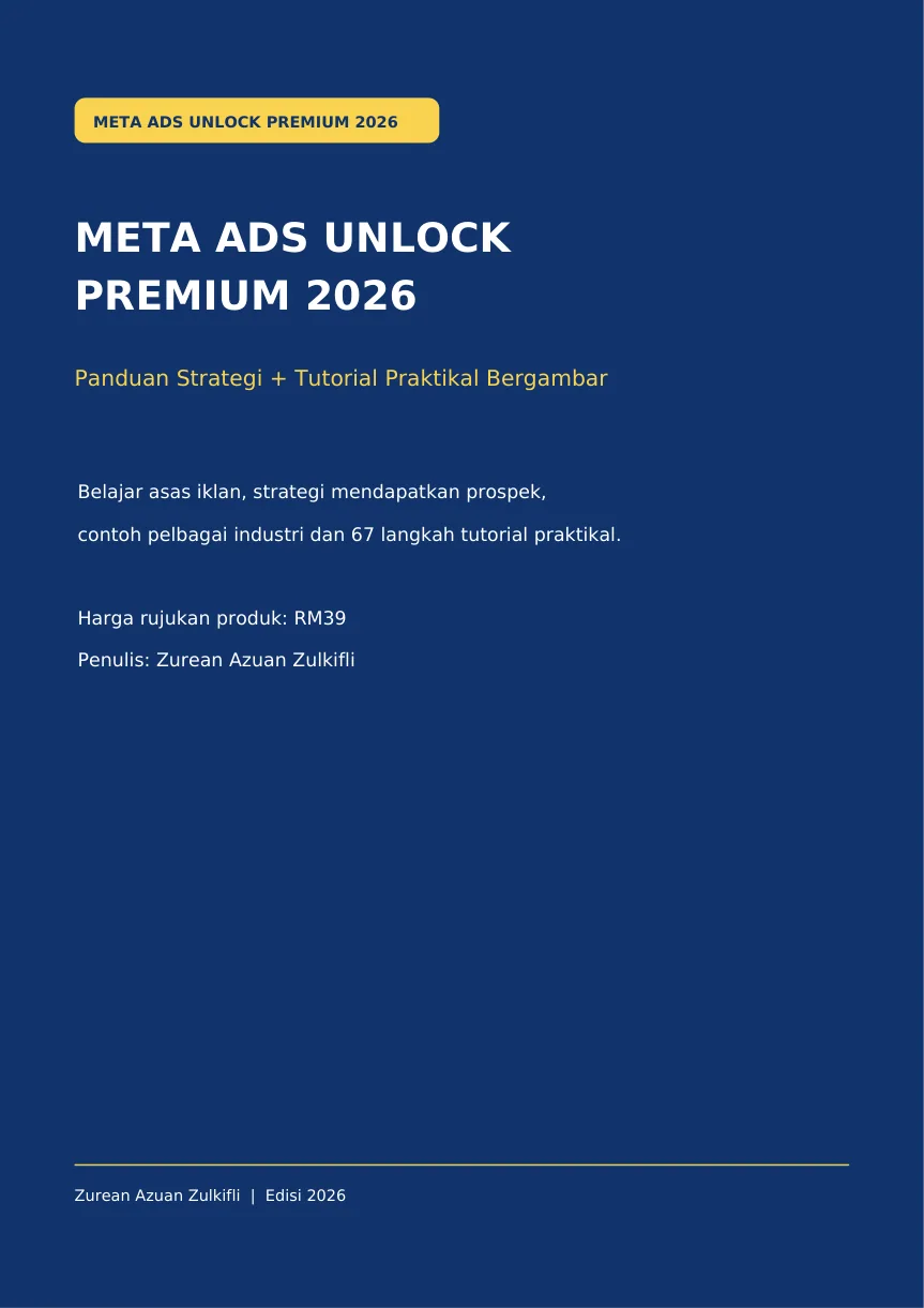 Kulit depan ebook Meta Ads Unlock Premium 2026